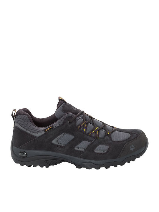 Jack Wolfskin Vojo Hike 2 Texapore Low Ανδρικά Ορειβατικά Παπούτσια Αδιάβροχα Γκρι