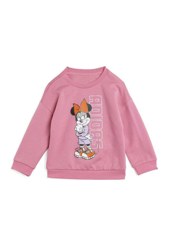 adidas Kids Sweatpants Set Pink