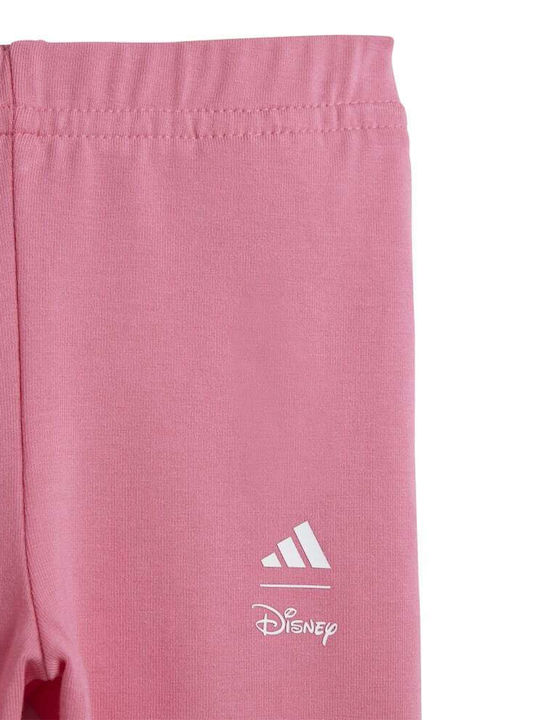 Kids Sweatpants Set With Top Pink 2 Pieces