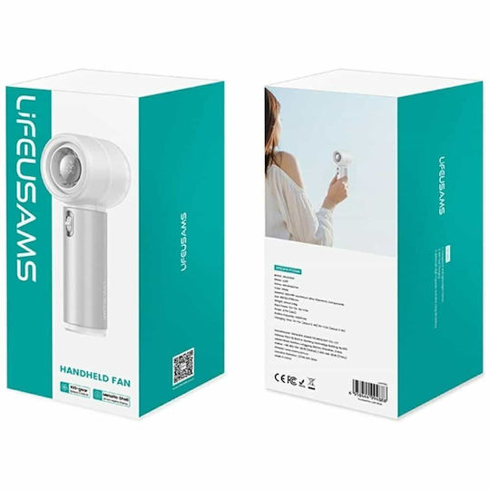 Usams Life Lu03 White Handheld Fan