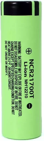 Rechargeable Lithium Battery Size 21700 Ncr21700t Li-ion 3.7v 4800mah Original 10a Tc-271