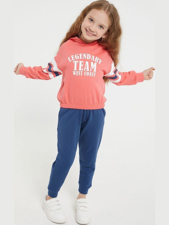 Kinder Sweatpants Set - Jogginganzug Coral 2Stück