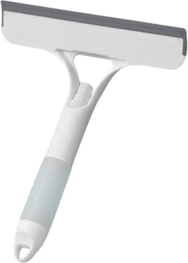 3 In 1 Cleaning Scraper Flippy Multifunctional Home Car Spray Bottle Silicone Scraper Sponge 21.5 X 25.7 Cm White
