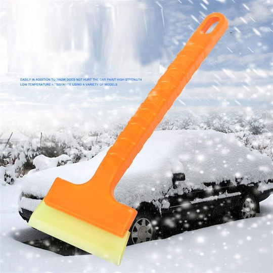 Auto-Scheibenkratzer Flippy Schneeräumung Abs 29 x 10 cm Orange