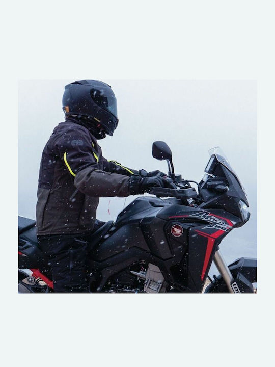 Oxford Hinterland 1.0 Winter Men's Motorcycle Jacket Waterproof Blue