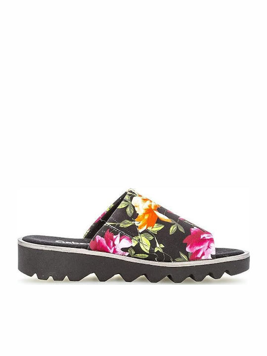 Flache Sandalen für Damen in Schwarz Farbe