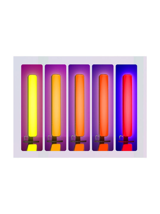Διακοσμητικό Φωτιστικό LED RGB 25.5x4x3.5εκ.