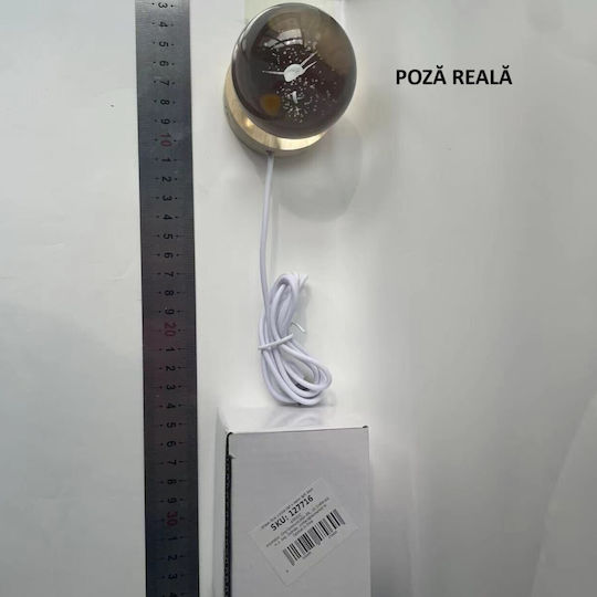 Φωτιστικό LED Θερμό Λευκό Crystal Ball
