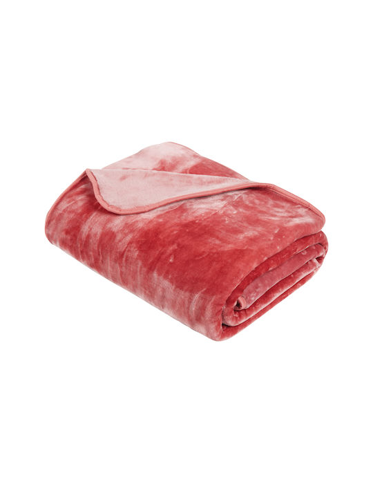 Das Home Blanket Velvet 0295 Nude 160x220cm