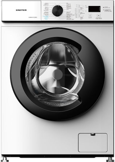 United Пералня 8кг 1200 Оборота UWM-8122BS