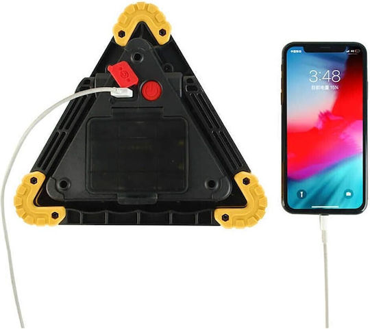 Solar Light Traffic light 10W 800lm with Red Light IP65 19.5cmx19.5cmx4cmcm