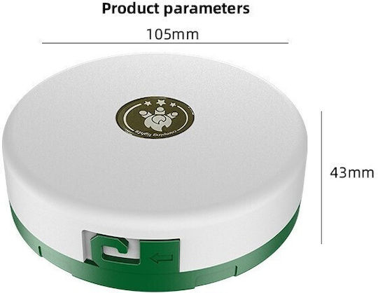 Suspendata Lampă Solară Ghirlande cu Verde Lumină