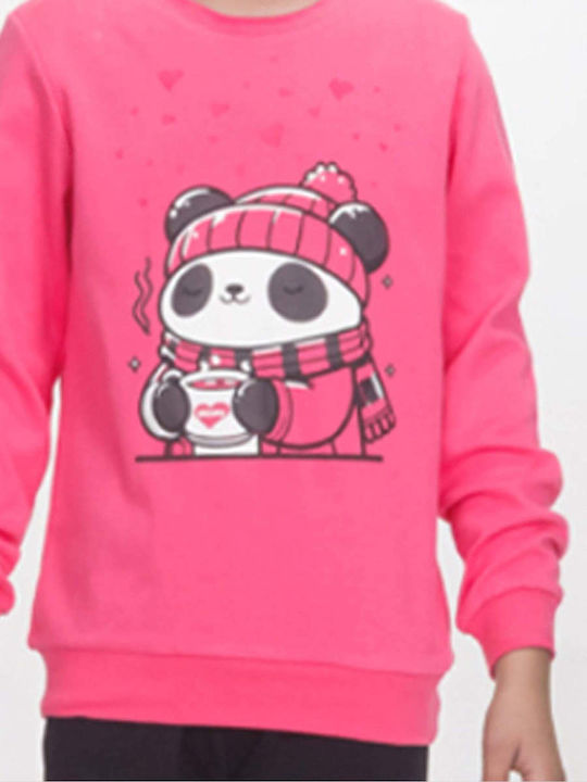 Dreams by Joyce Kinder-Nachtwäsche Winter Fuchsie
