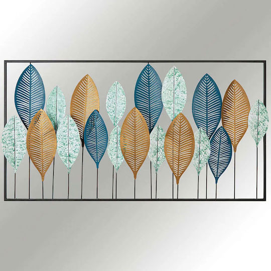 Wallity Wall Decor Bilge Multicolour Metallic 115x3x60cm