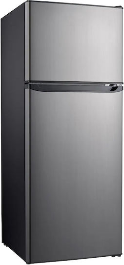 Robin Ψυγείο Δίπορτο 269lt Total NoFrost Υ152xΠ60xΒ65.3εκ. Inox RT-435