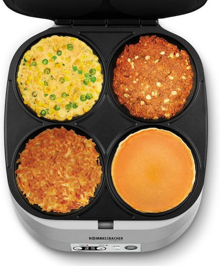 Rommelsbacher PC 1800 Pam Συσκευή για Pancakes 1800W