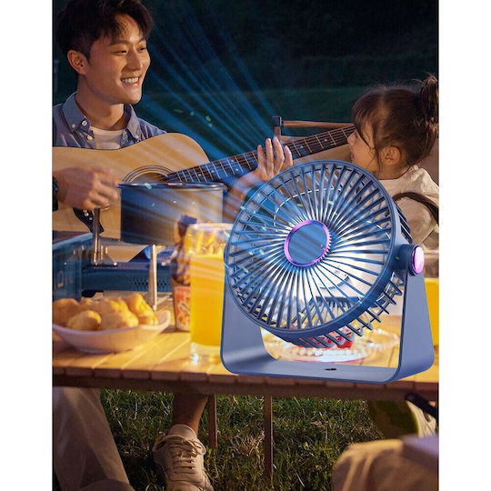 Ventilator USB Albastru
