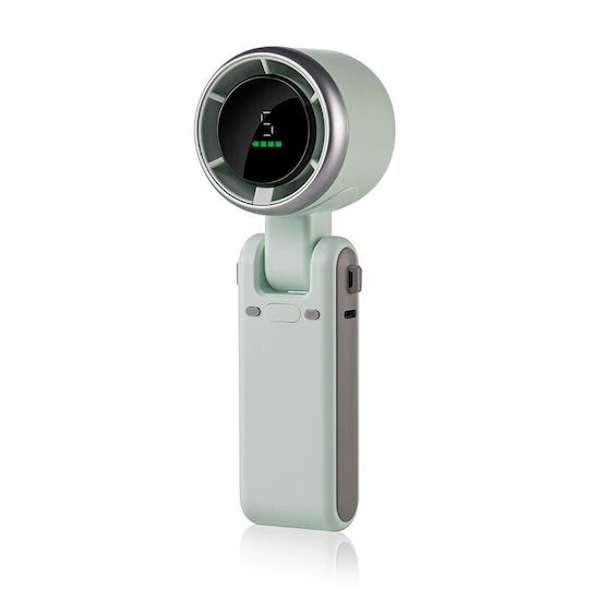Ventilator De Mână USB Fără Lamele 7W Verde