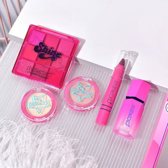 Set 5 Produse de Machiaj Kevin Coco Shine Girl 18 X 15.8 X 3.5 Cm