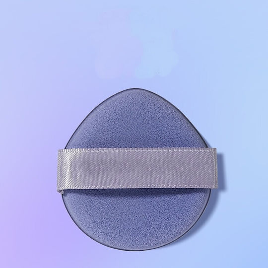 Burețel De Machiaj Triunghiular Flippy Reutilizabil Umed Uscat 5.5 X 5.5 X 0.9 Cm Burete De Pulbere Mov