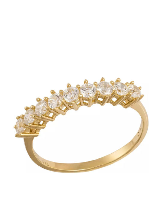 Damenring Spinner Vergoldet 14K