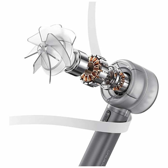 Usams Handgehaltene Ventilator Elektrisch Ohne Flügel Schwarz LU01FS01