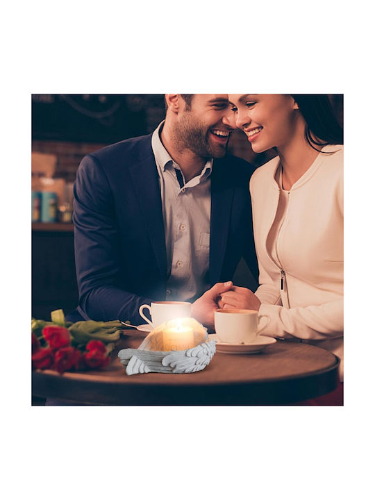 Lumânare Decorativă Albă 90gr
