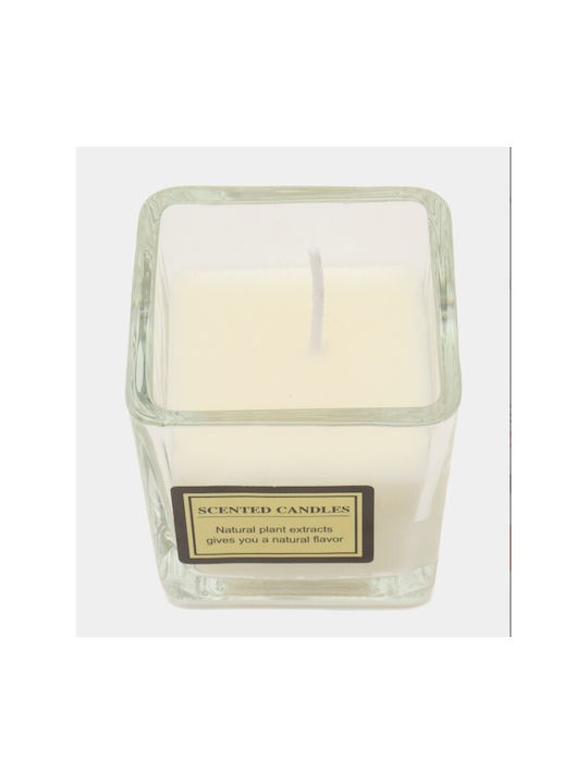 Aromatic Soy Candle In Jar With Jasmine Perfume 170gr