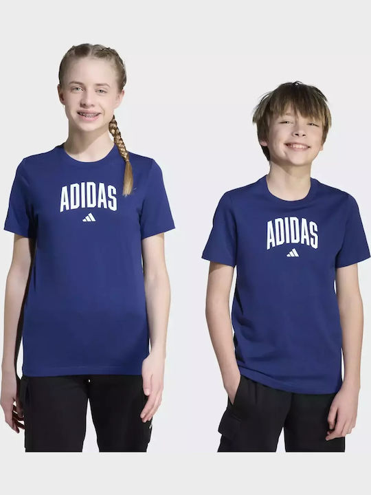 Παιδικό T-shirt Dark Blue Collegiate Graphic