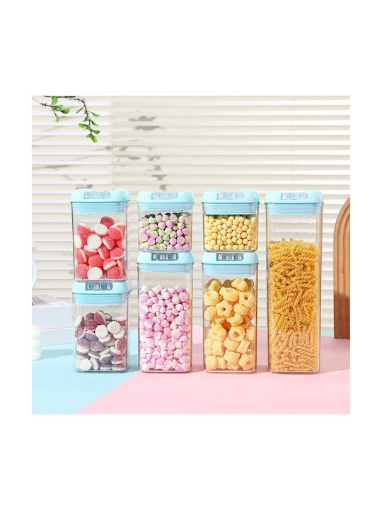 Box Getreide mit Deckel Kunststoff Transparent 1200ml