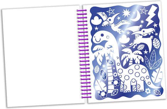 Bookoli Limited Anti-Stress-Malbuch Folie Ausmalbuch Dinosaurierland