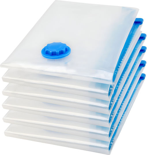 Plastic Sac de Depozitare pentru Saci / Haine Etanș și cu Vid 3buc