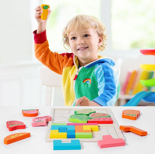 Holz Kinderpuzzle für 3+ Jahre alt+ Jahre 21pcs