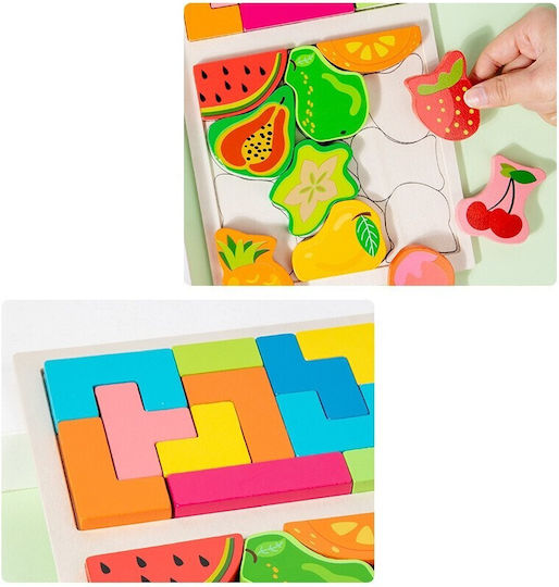 Holz Kinderpuzzle für 3+ Jahre alt+ Jahre 21pcs