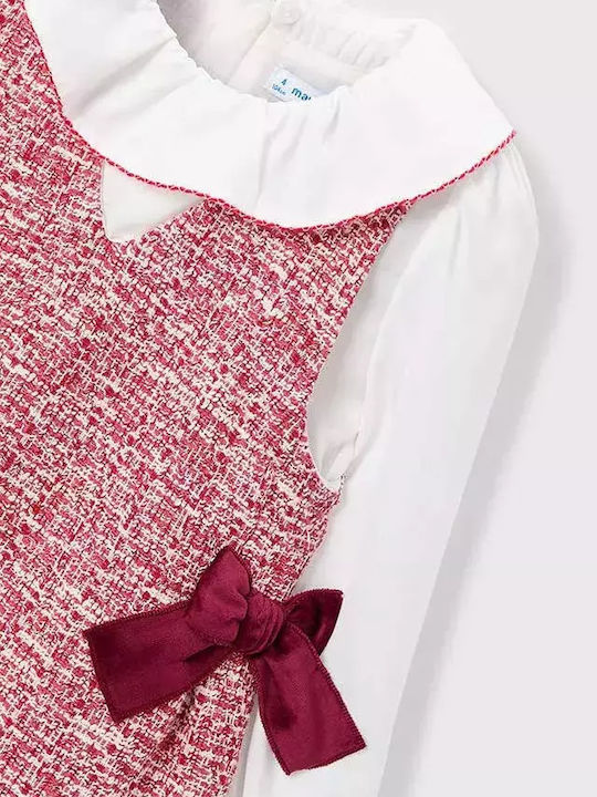 Children's Dress Long Sleeve Red