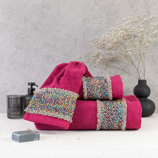 Borea Bath Towels Set 2 pcs Jules Petrol