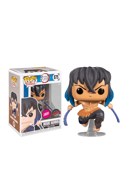 Funko Pop! Flocked Animation: Demon Slayer - Inosuke Hashibira 875 Chase