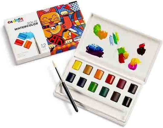 Carioca Farbstift-Set Aquarell 12Stück Packung von 1 Verpackungen