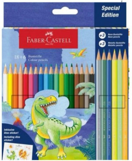 Faber-Castell Farbstift-Set 24Stück Packung von 1 Verpackungen