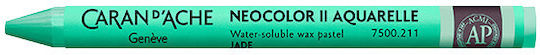 Caran D’ache Κραιγιον Κερινο Ακουαρελας Neocolor Ii Jade Πρασινο 10 Τεμαχια