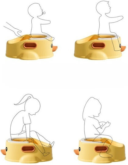 Κλασικό Γιο Γιο Duck Κίτρινο