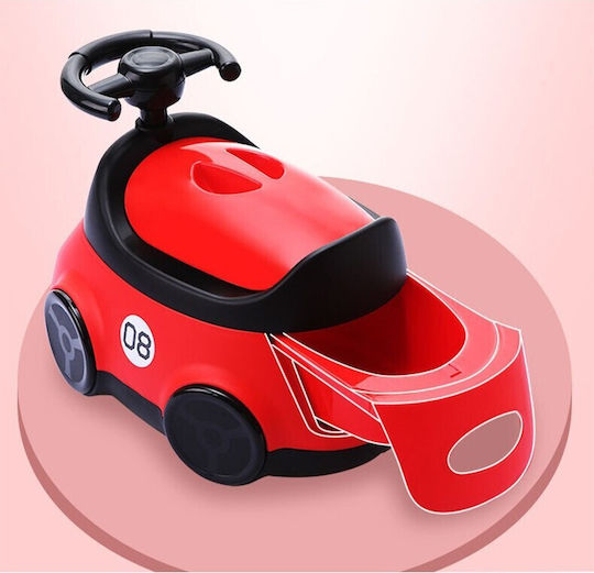 Töpfchen Auto mit Deckel Rotes