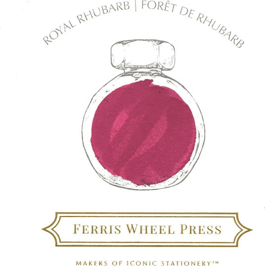Ferris Wheel Press Replacement Ink for Pen ink Rich and mature tones Beautiful shades Low sheen It is water-based and compatible with pens of all manufacturers The famous brass cap 38ml