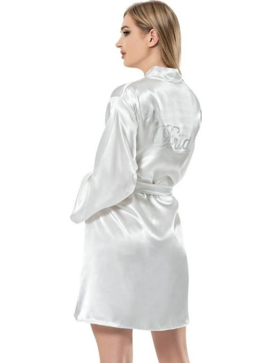 Moongirl Winter Braut Damen Robe White