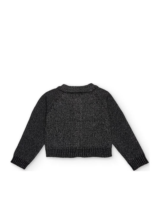Kinderstrickjacke Gestrickt Black