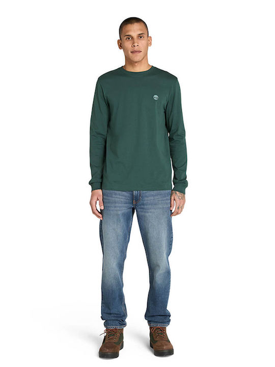 Dunstan River Long Sleeve Green Shirt