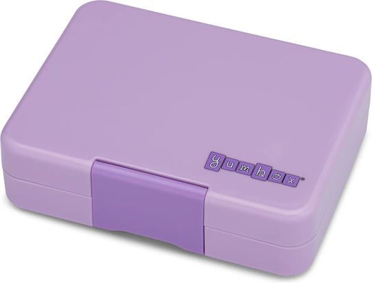 Yumbox Unicorn Plastic Kids' Food Container Unicorns Purple
