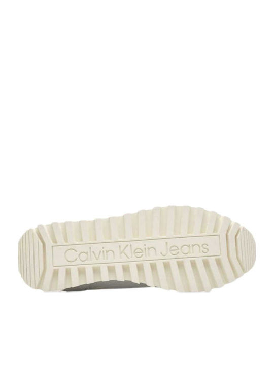 Bold Vulc Flatform Leather S Flatforms Sneakers White