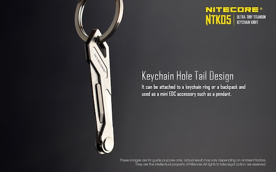 NiteCore Titanium Utility Μαχαίρι Μπεζ