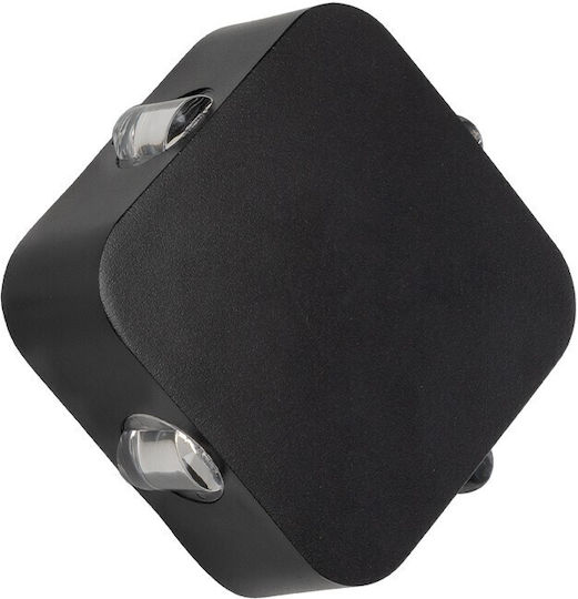 GloboStar Waterproof Wall-Mounted Outdoor Lighting LED 8W 2700K 13.5x4.5x13.5cm GloboStar Waterproof Wall-Mounted Outdoor Lighting LED 8W 2700K 13.5x4.5x13.5cm